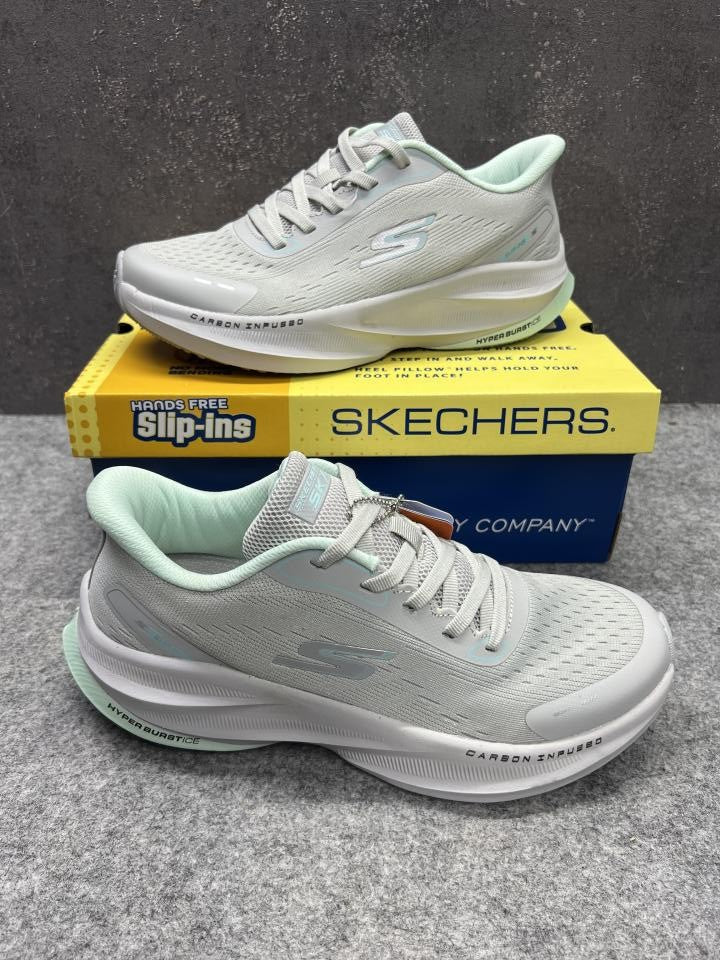 WMN Skechers Hyper Burst Slip-ins Mint 6201