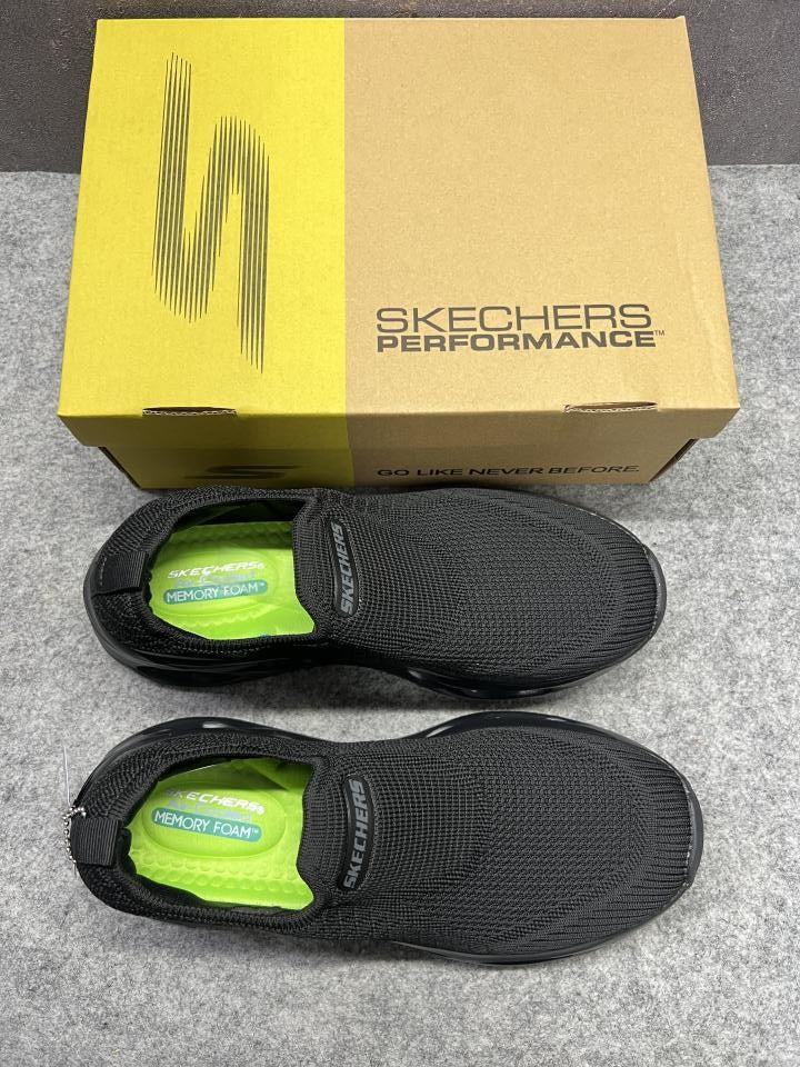 WMN Skechers Glide-Step Max Cushioning All Black 2031