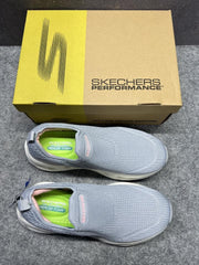 WMN Skechers Glide-Step Max Cushioning Grey White 2031