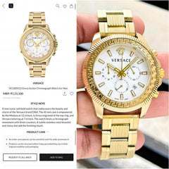 Versace Greca Action Chronograph