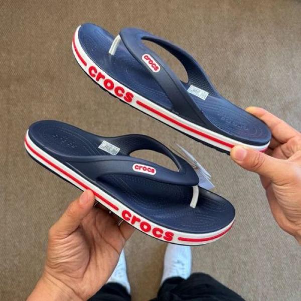 Crocs Bayaband Slip Blue With Og Box And Carry Bag