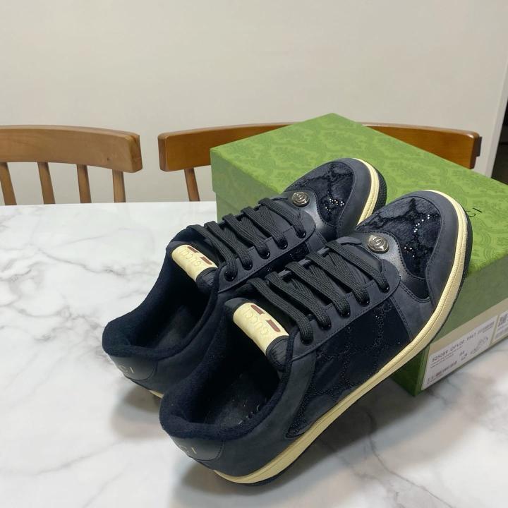 WMN Gucci GG Screener Sneaker Black