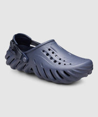 Crocs Echo Clogs Navy Blue With Og Box And Carry Bag