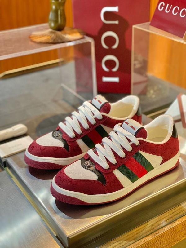 Gucci GG Screener Sneaker Wine
