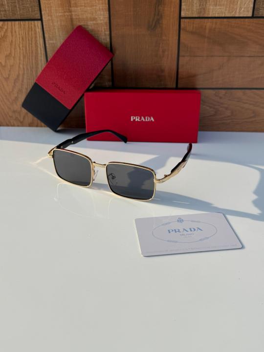 Prada 58040 gold  Black