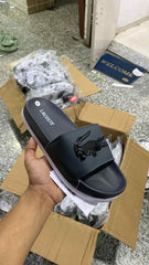 Lacoste Croco Slide Grey White