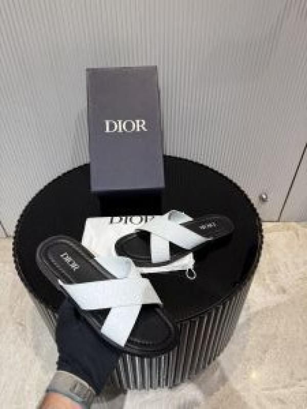 Dior Oblique Mens Premium Sandal