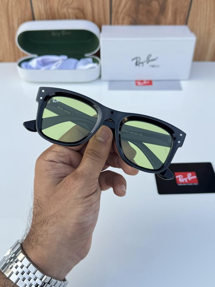 Rayban 0502 black green candy