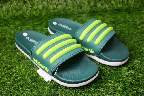 Adidas Adilette Slide Green White