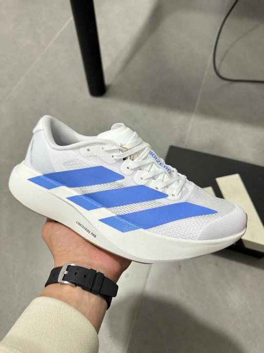 Adidas Adizero Evo SL White Blue Fusion