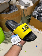 skechers hyper burst driver yellow