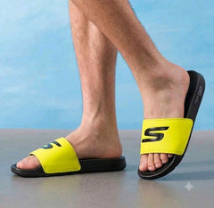 skechers hyper burst driver yellow