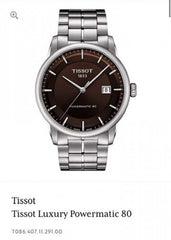 Tissot Luxury Powermatic 80 Authentic Store Quality