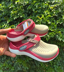 Wmns Crocs LiteRide 360 beige red