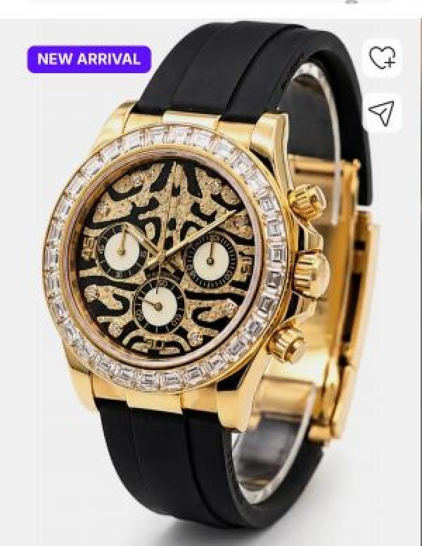 ROLEX TIGER EYES golden limited editions