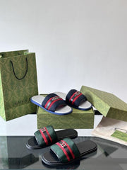 Gucci Interlocking G web stripe sandals Premium