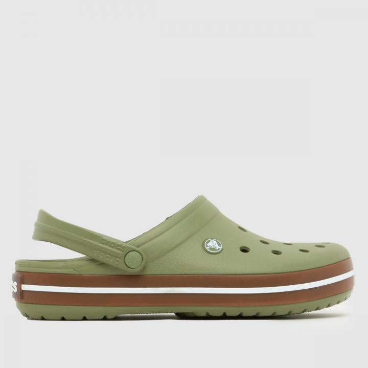 Crocs Crocband Gum Clog Khaki