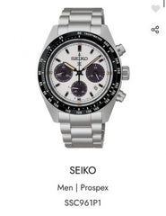 Seiko Prospex Prospex Speedtimer Panda Authentic Store Quality