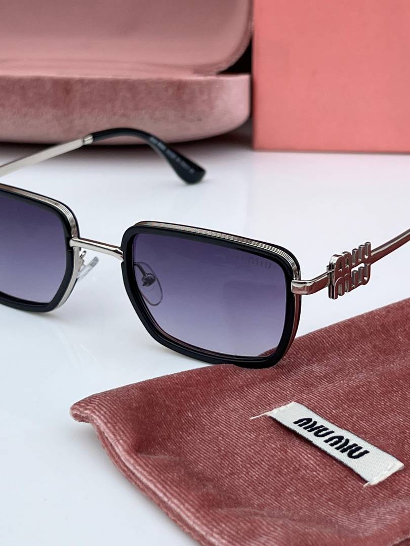 Miu miu 559 silver black