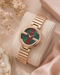 Gucci Interlocking G Plane Ring Rose Gold
