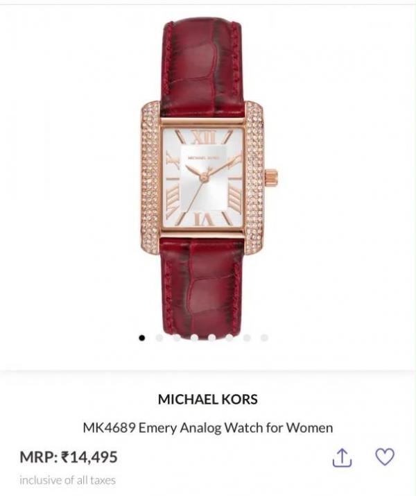 Michael Kors Analog Authentic 825