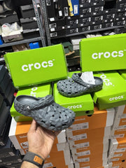 Crocs Classic Geometric Clogs Grey