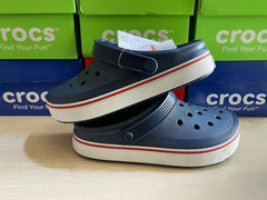 Croccs Off Court Clogs Navy
