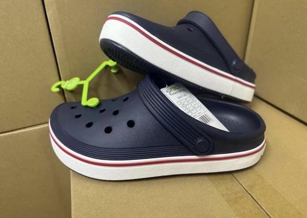 Croccs Off Court Clogs Navy