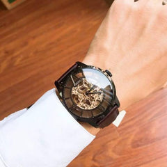 Fossil Townsman Brown-Black Automatic