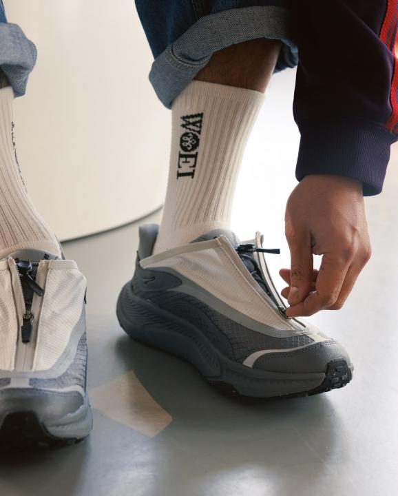 Hoka One Project Transport Stardust Satellite Grey