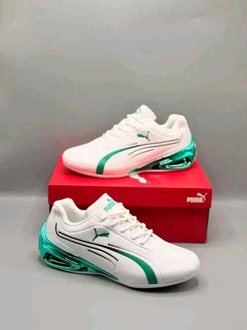 Puma Super GT Sport White Green