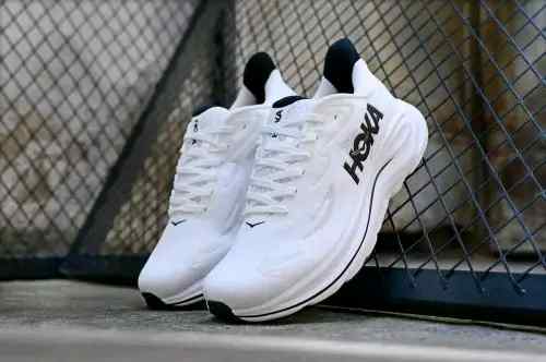 Hoka Clifton 10 White Black
