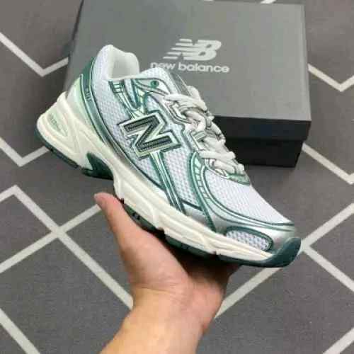 New balance 740 Trainers White Marsh Green