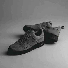Nike airforce 1 07 lv8 se reflective swoosh cool grey