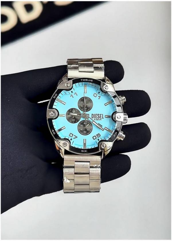 Diesel Spiked silver Sky Blue