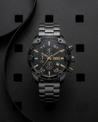 Diesel Spiked black gold
