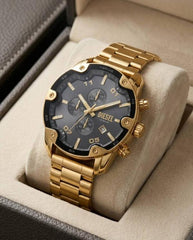 Diesel Spiked gold black