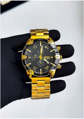 Diesel Spiked gold black