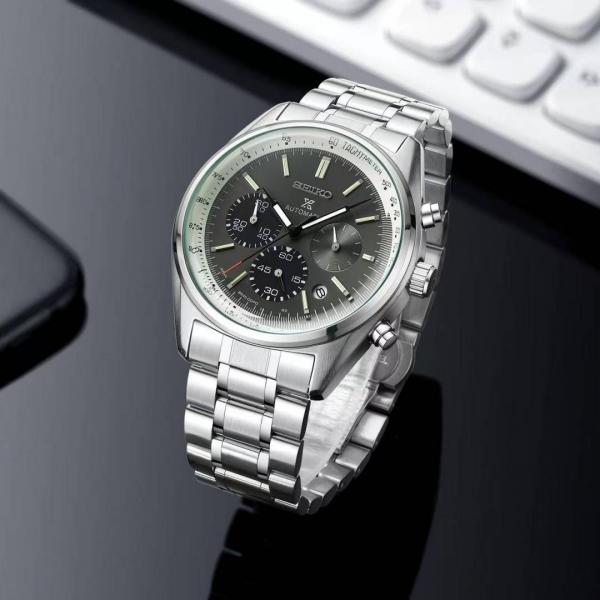 Seiko Prospex Chronograph Silver Grey