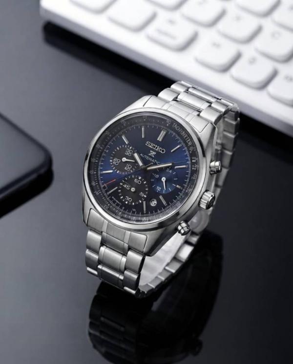 Seiko Prospex Chronograph Silver Blue