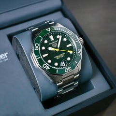Tag Aquaracer Professional 200 Date Automatic Taitanum mate zik zake line