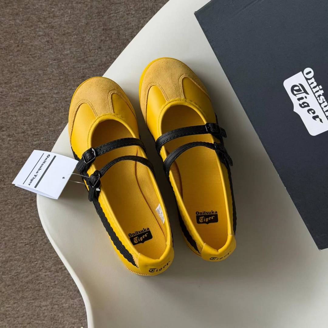 WMN Onitsuka Tiger Mexico 66 TGRS Mary Jane Yellow Black