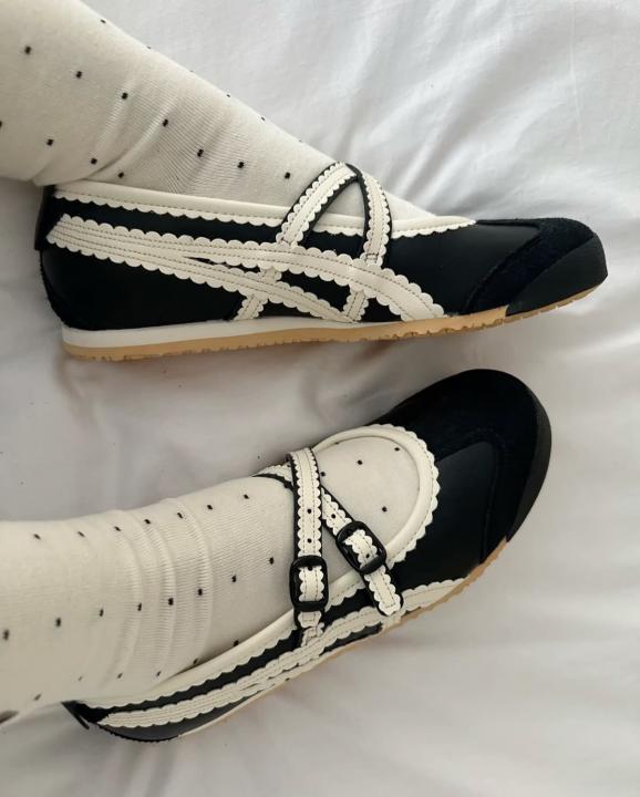 Onitsuka Tiger Mexico 66 TGRS Black Cream Mary Jane