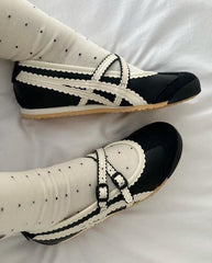 Onitsuka Tiger Mexico 66 TGRS Black Cream Mary Jane