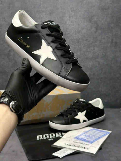 Golden Goose Superstar Black White