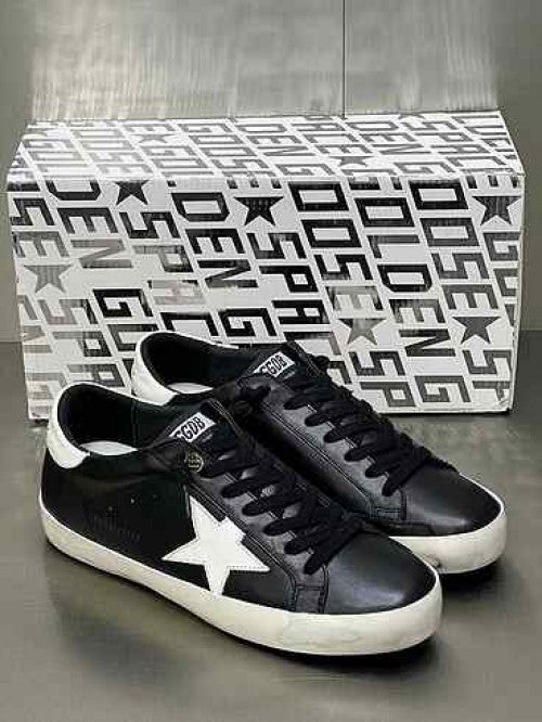 Golden Goose Superstar Black White