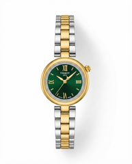 Tissot  Desir Two Tone Gold Green Dail