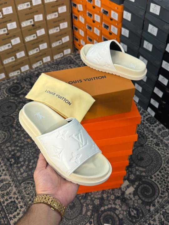 Louis Vuitton Miami Mules Synthetic Leather