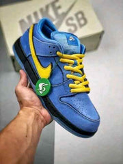 nike powerpuff x sb dunk low bubbles blue
