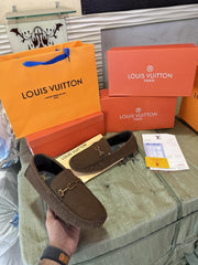 Louis Vuittoonn LV Driver Moccasin Brown Loafer 251123